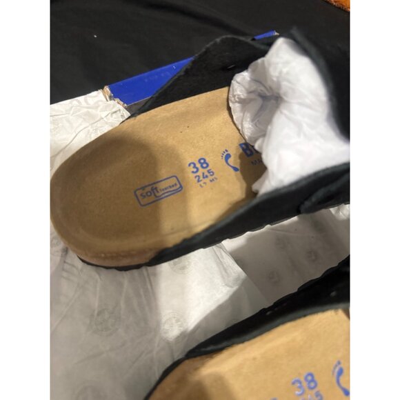 New Birkenstock Boston Black Suede - Picture 3 of 3